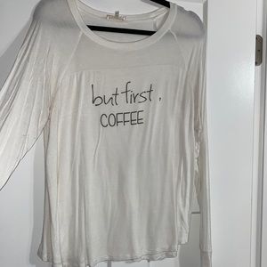 Long sleeve graphic tee